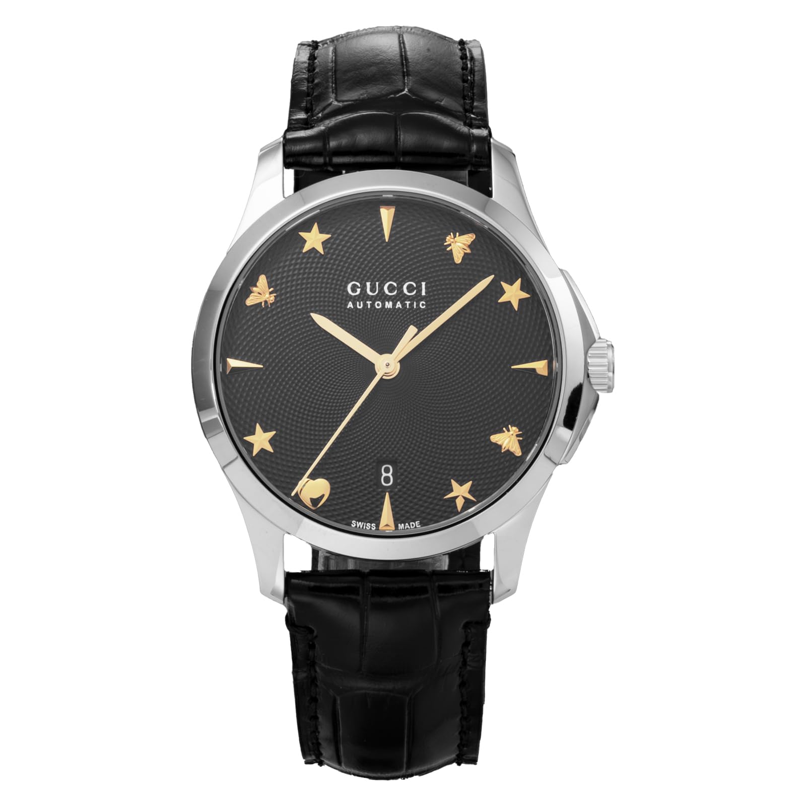 GUCCI 正規品 腕時計 レディース Amazon.co.jp: 腕時計 GUCCI(グッチ) YA126469A ﾌﾞﾗｯｸ文字盤